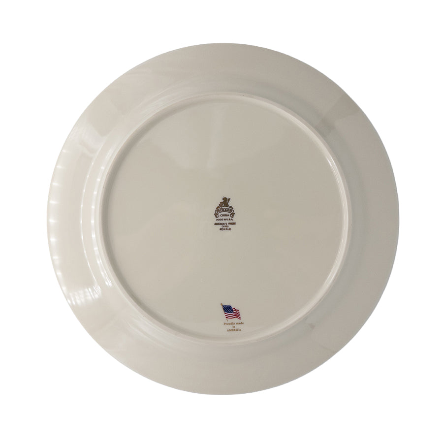 Thick Cobalt Gold USA Plate