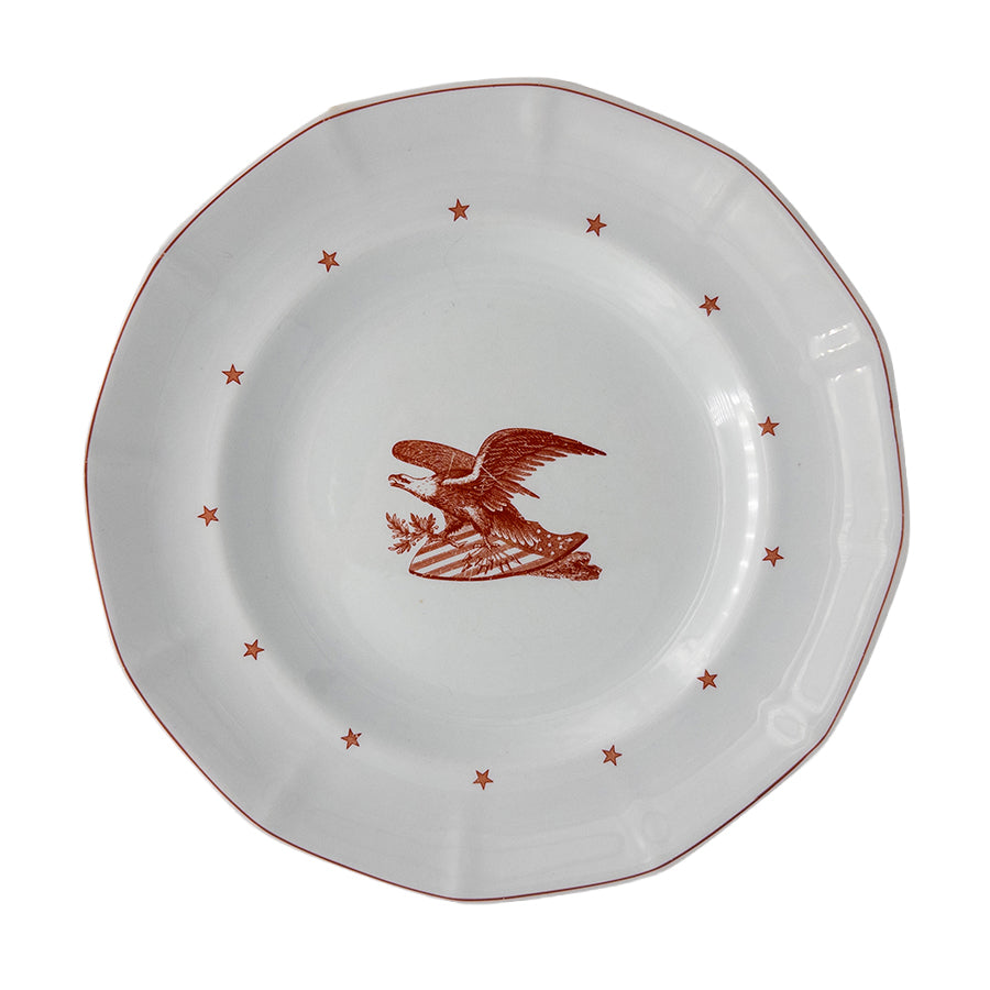 Red Eagle Dinner Plate