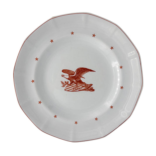 Red Eagle Dinner Plate