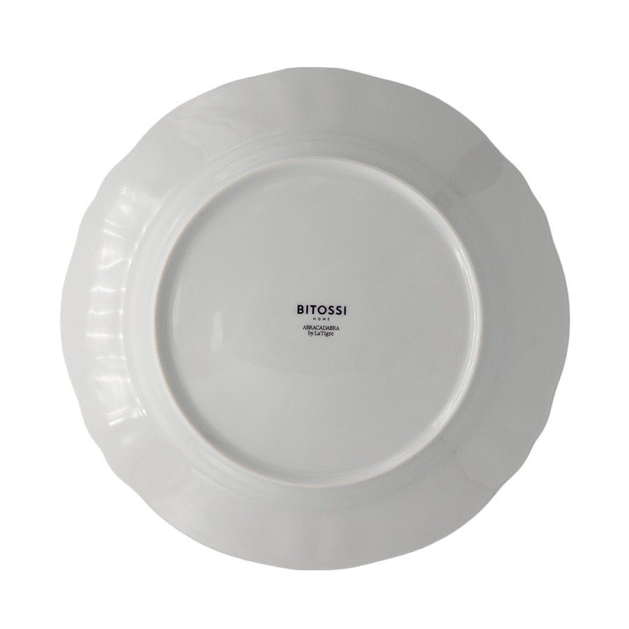 Red-Gold Stars Plate