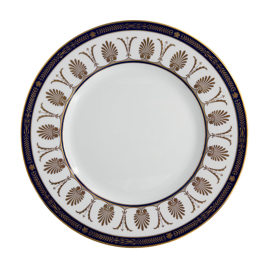 Gold-Blue Shell Plate