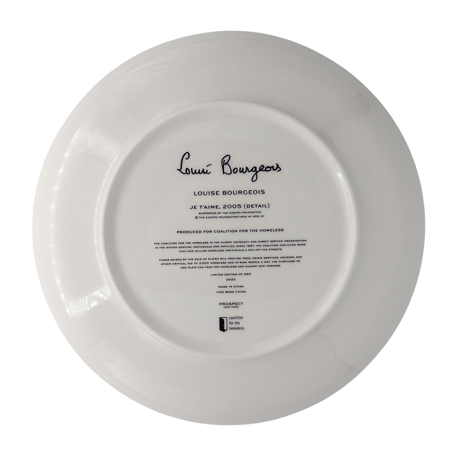 Louise Bourgeois Artist Plate